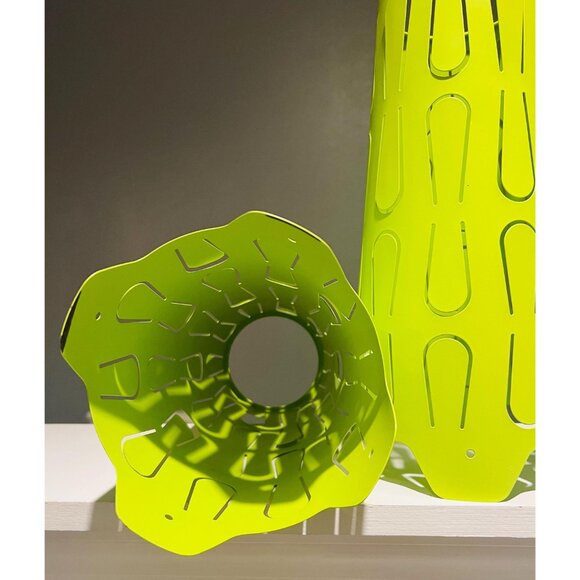 Vintage IKEA Kajuta Table Lamps – Set of 2 Lime Green Atmospheric Lights 1990s - Picture 3 of 5